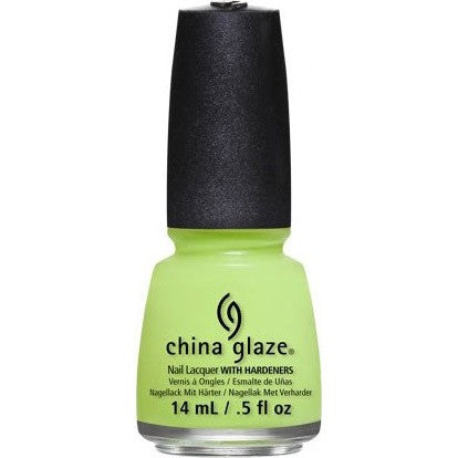 China Glaze Grass Is Lime Greener 0.5 oz #1300