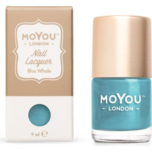 MoYou Nail Lacquer Blue Whale 9ml #MN045