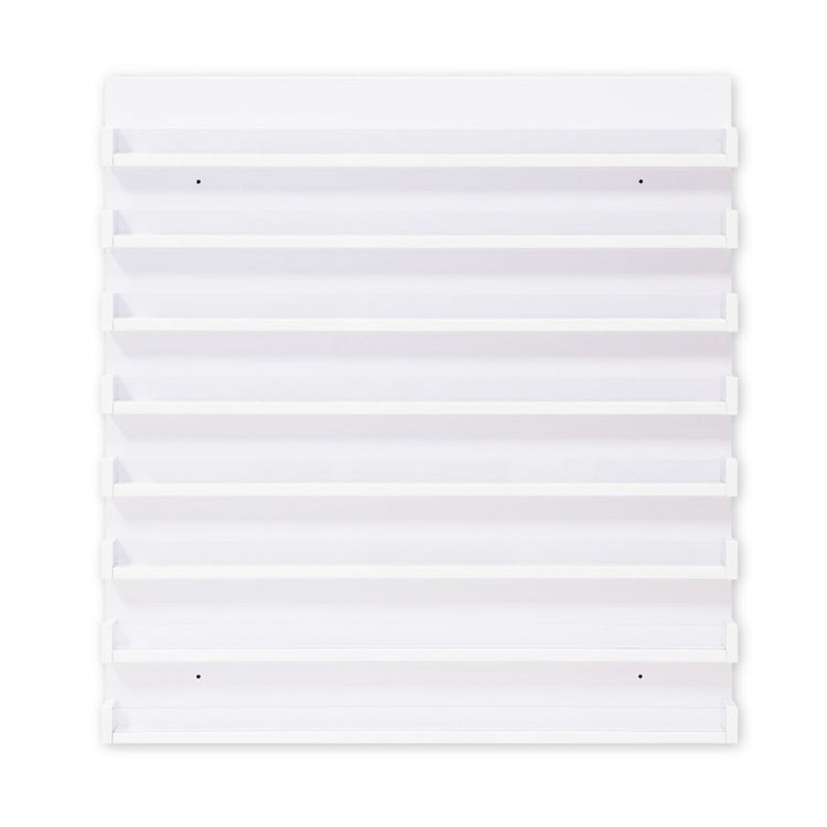 J&A KM Wooden Nail Polish Rack - White FD204
