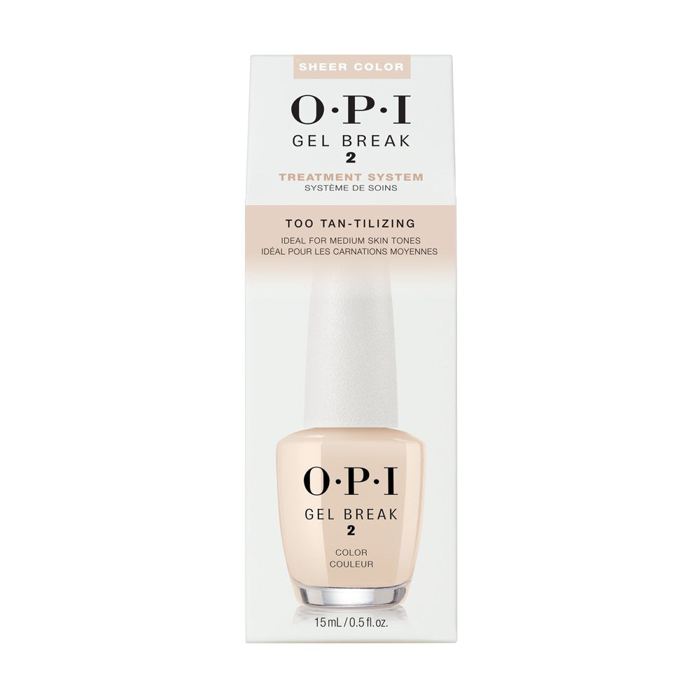 OPI Nail Lacquer Gel Break 0.5 fl oz Too Tan-Tilizing NT R04