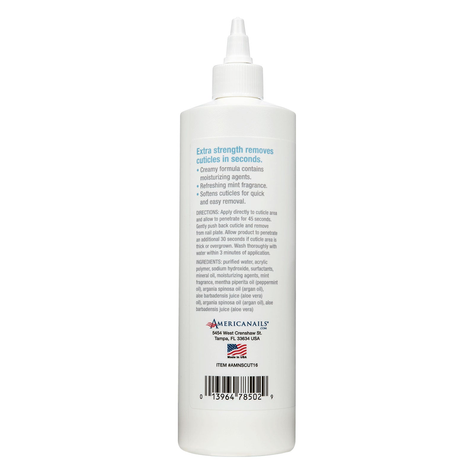 Americanails Spa Cuticle Therapy Remover+Hydration 16oz78502