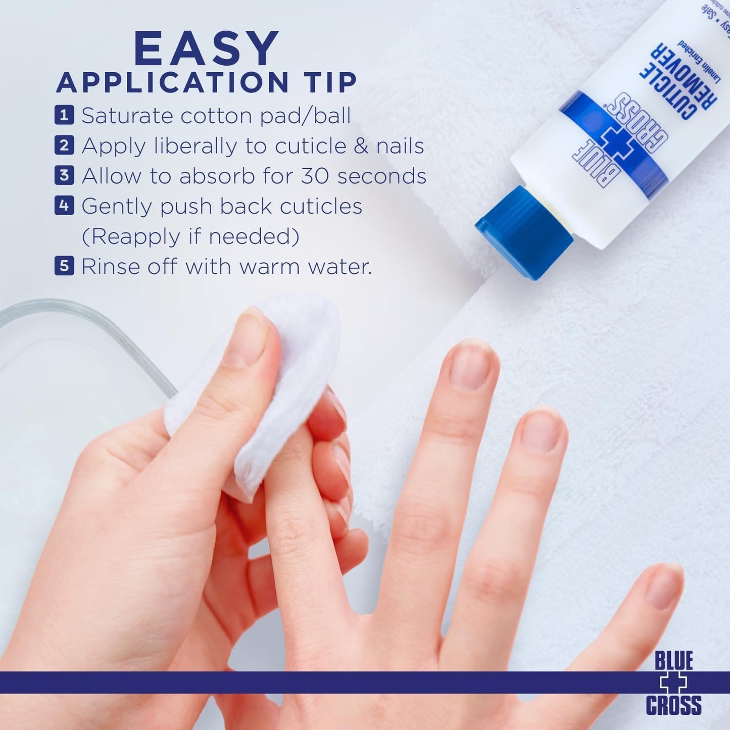 Blue+Cross Cuticle Remover 32 fl oz/ 946 ml #132 71236
