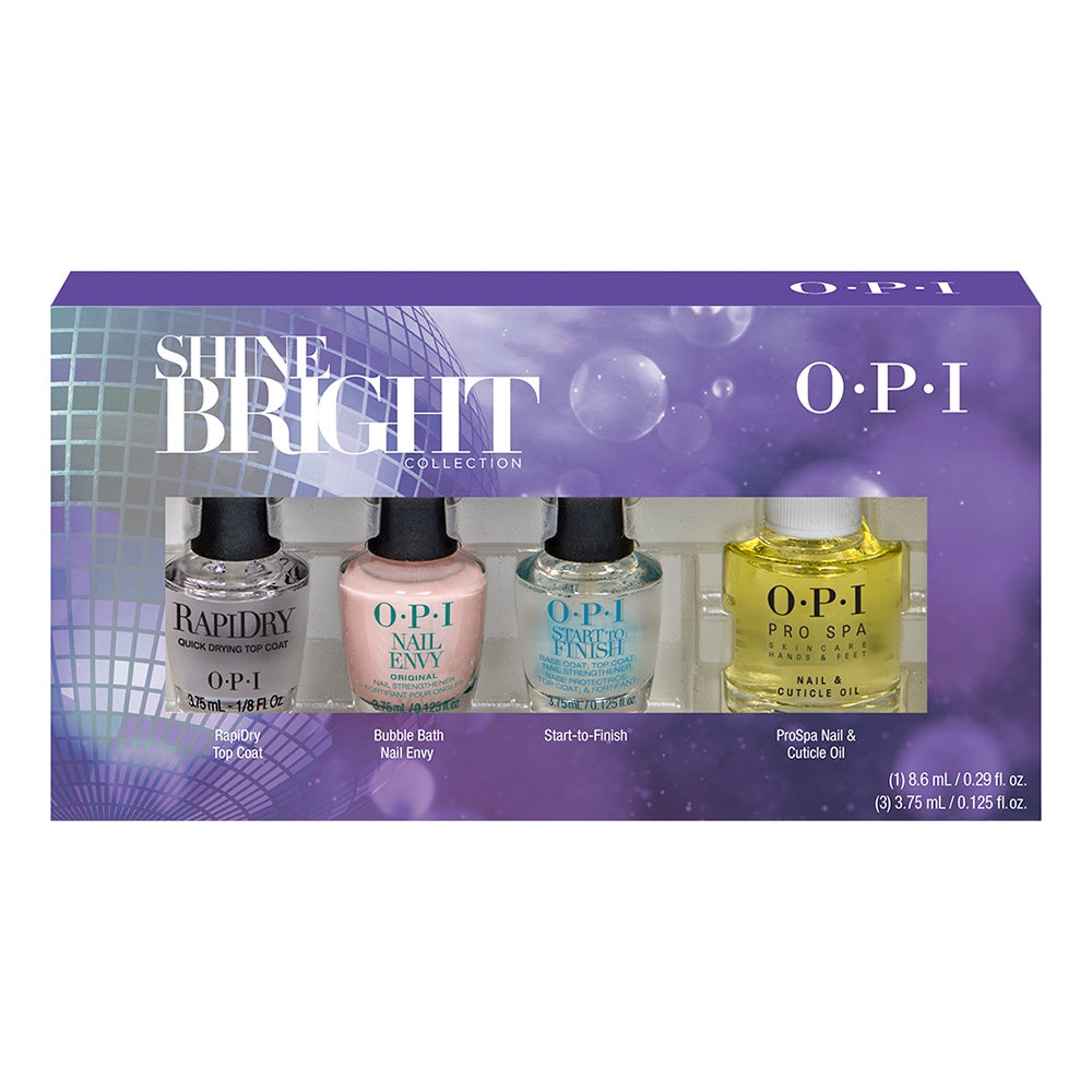 OPI Shine Bright Holiday 2020 Treatments Mini 4-pack HR M34