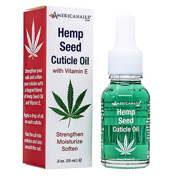 Americanails Hemp Seed Cuticle oil W/V.E 0.5oz AMN1068/41298