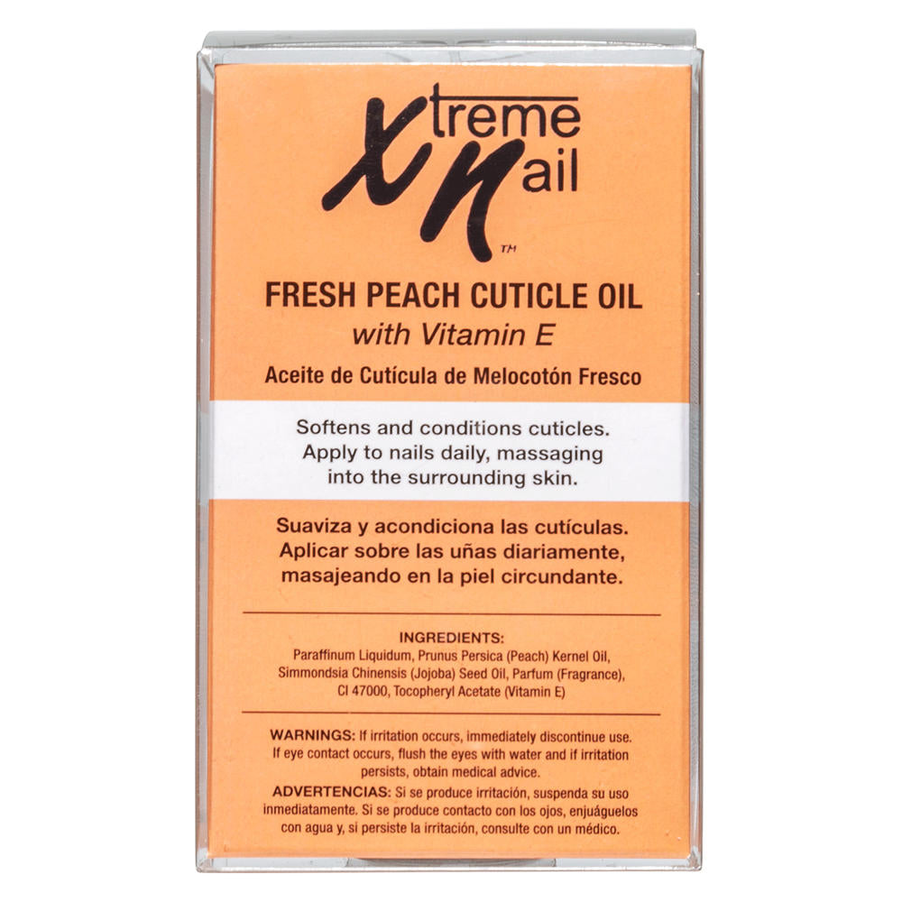 Xtreme Nail Fresh Peach Cuticle Oil 2.5 oz XN202 42960