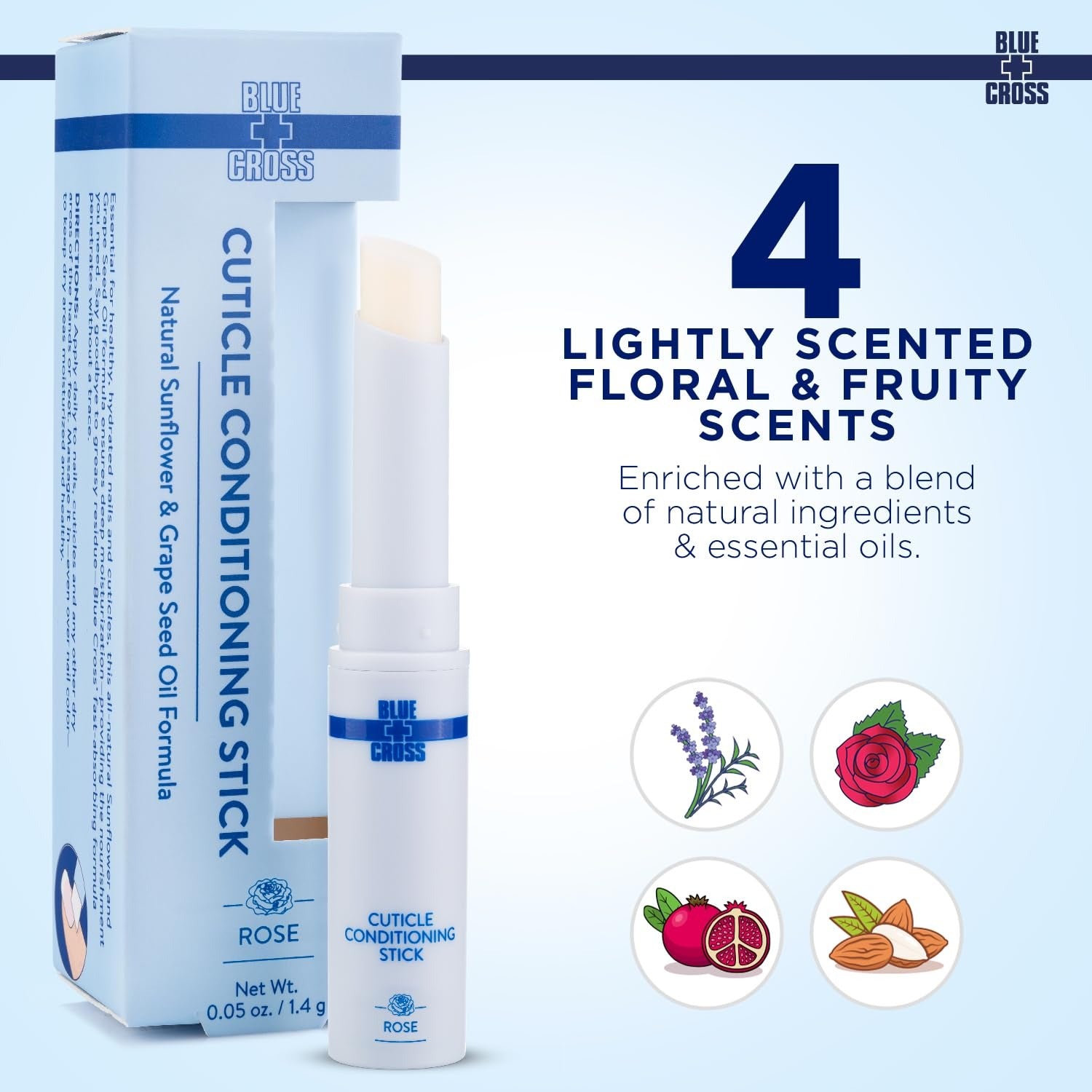 Blue Cross Cuticle Conditioning Stick Rose 71260
