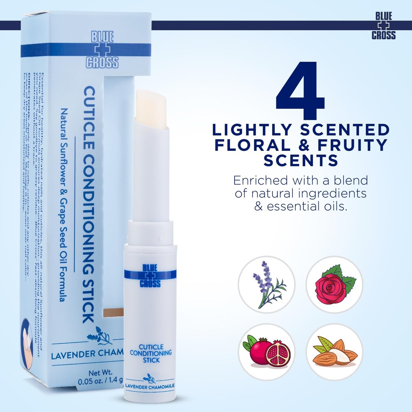 Blue Cross Cuticle Conditioning Stick Lavender Chamomile