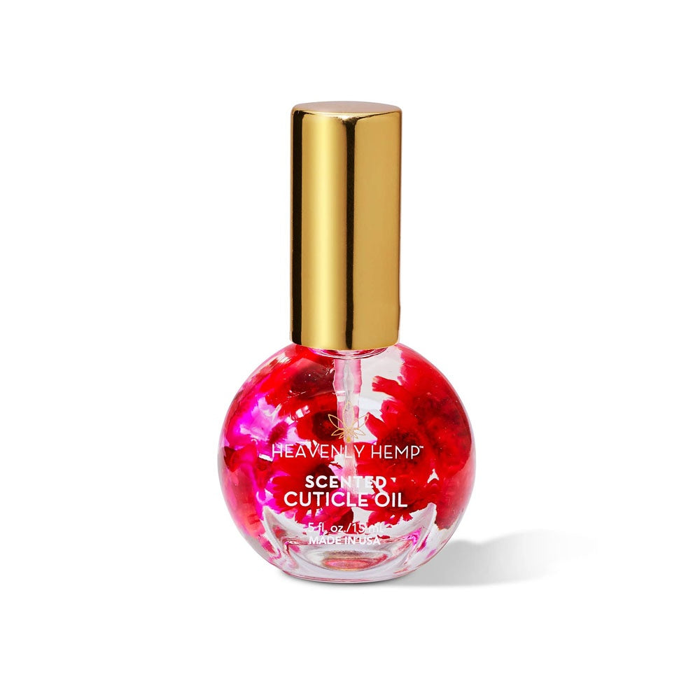 Blossom Heavenly Hemp Cuticle Oil 0.5 oz Rose 80095