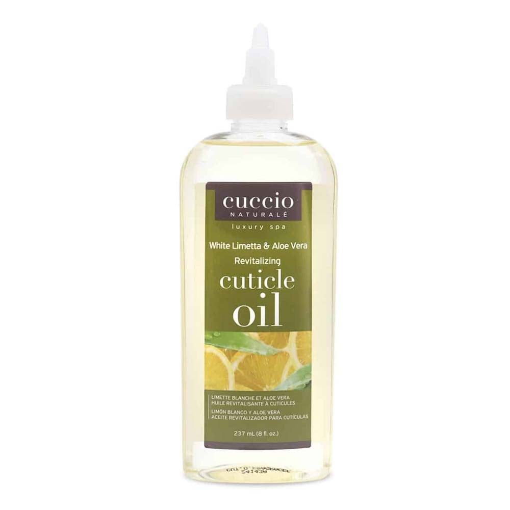 Cuccio Cuticle Revitalizing Oil 8oz White Limatte Aloe 97338