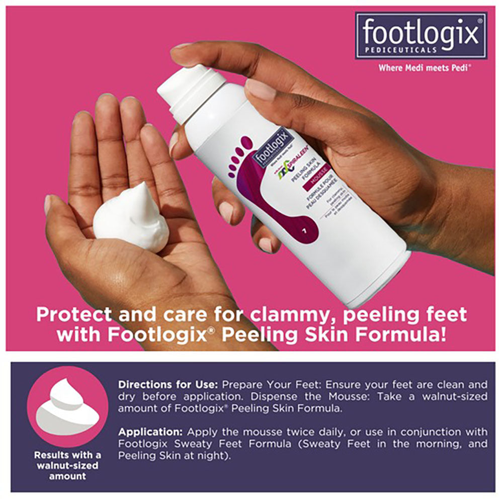 Footlogix Peeling Skin Formula Mousse (7) 4.23 oz. 20131