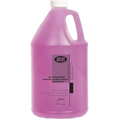 Gena Adios Pink Nail Polish Remover 1GAL/3.78L - #00128
