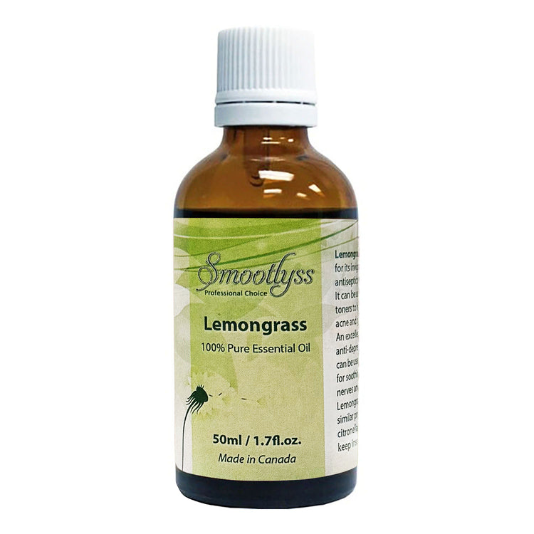 Smootlyss Lemongrass Essential Oil 50ml Made In Canada 00162