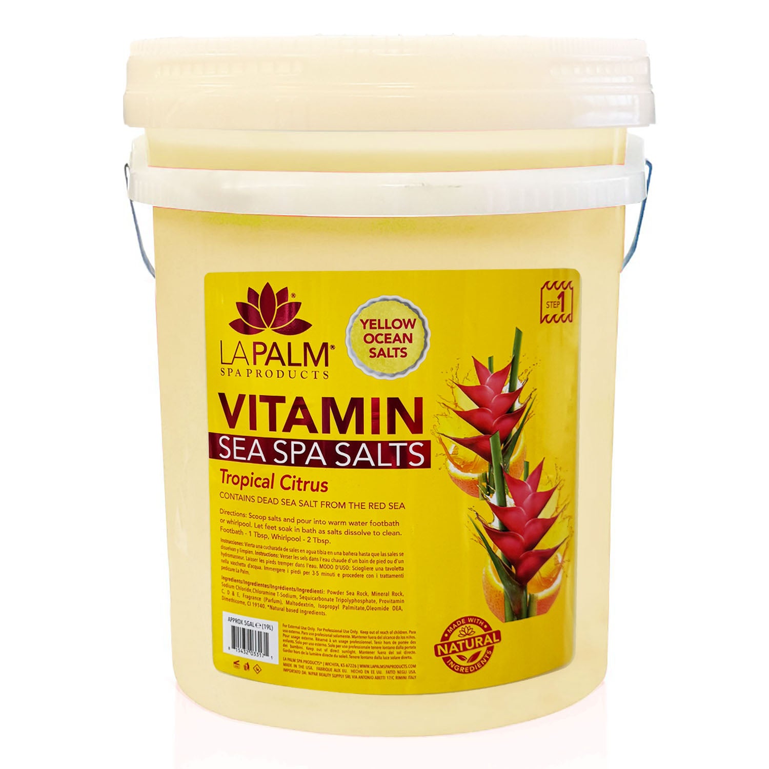 La Palm Sea Spa Salts 5G - Tropical Citrus LP374