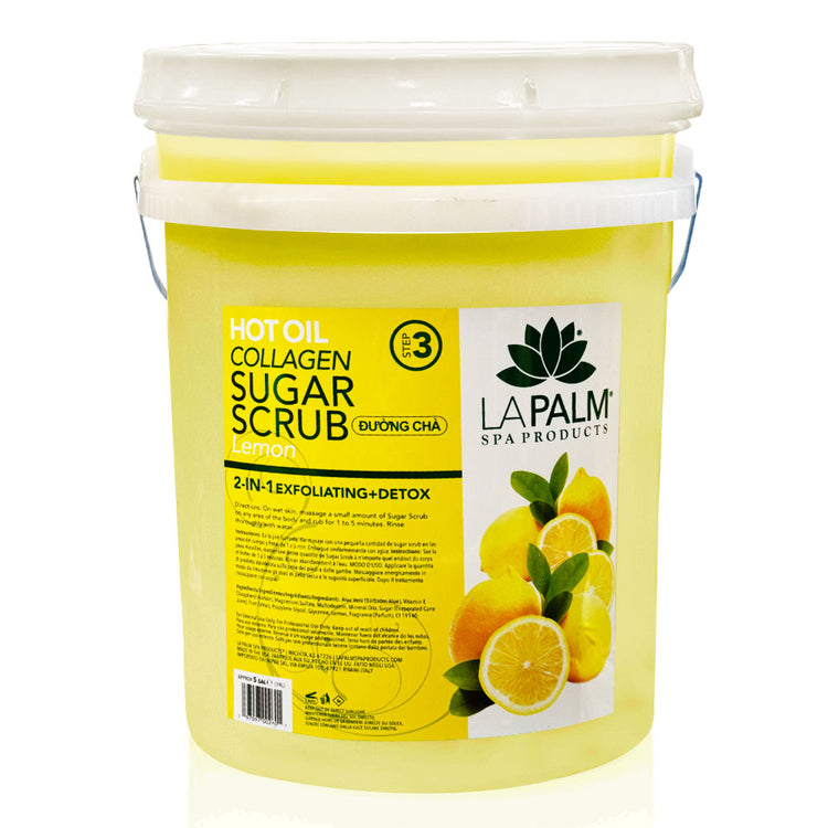 La Palm Hot Oil Sugar Scrub 5G - Lemon - LP426 02980