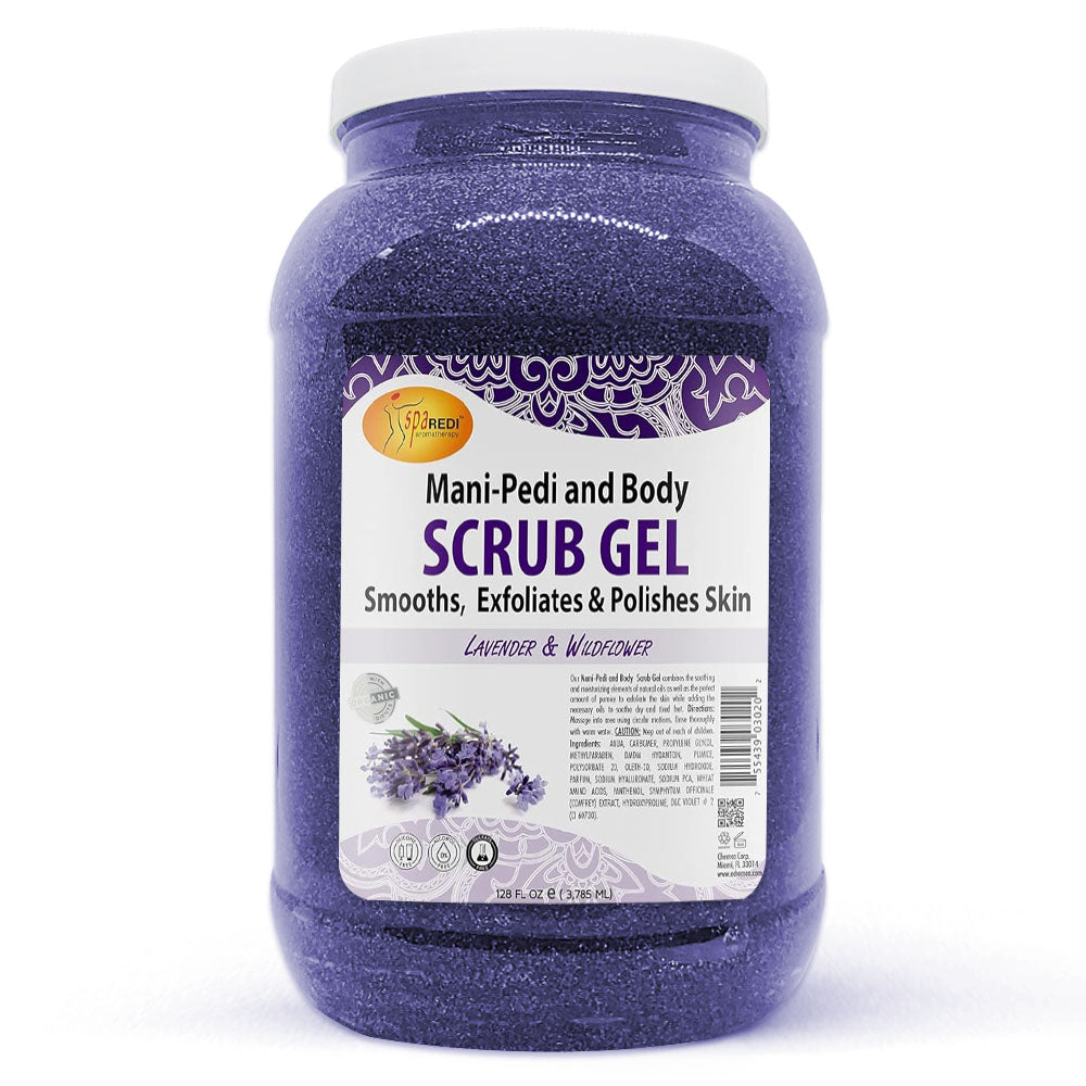 Spa Redi Pedi Scrub Gal - Lavender C01S-03020