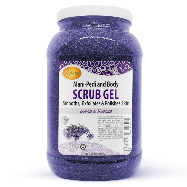 Spa Redi Pedi Scrub Gal - Lavender C01S-03020