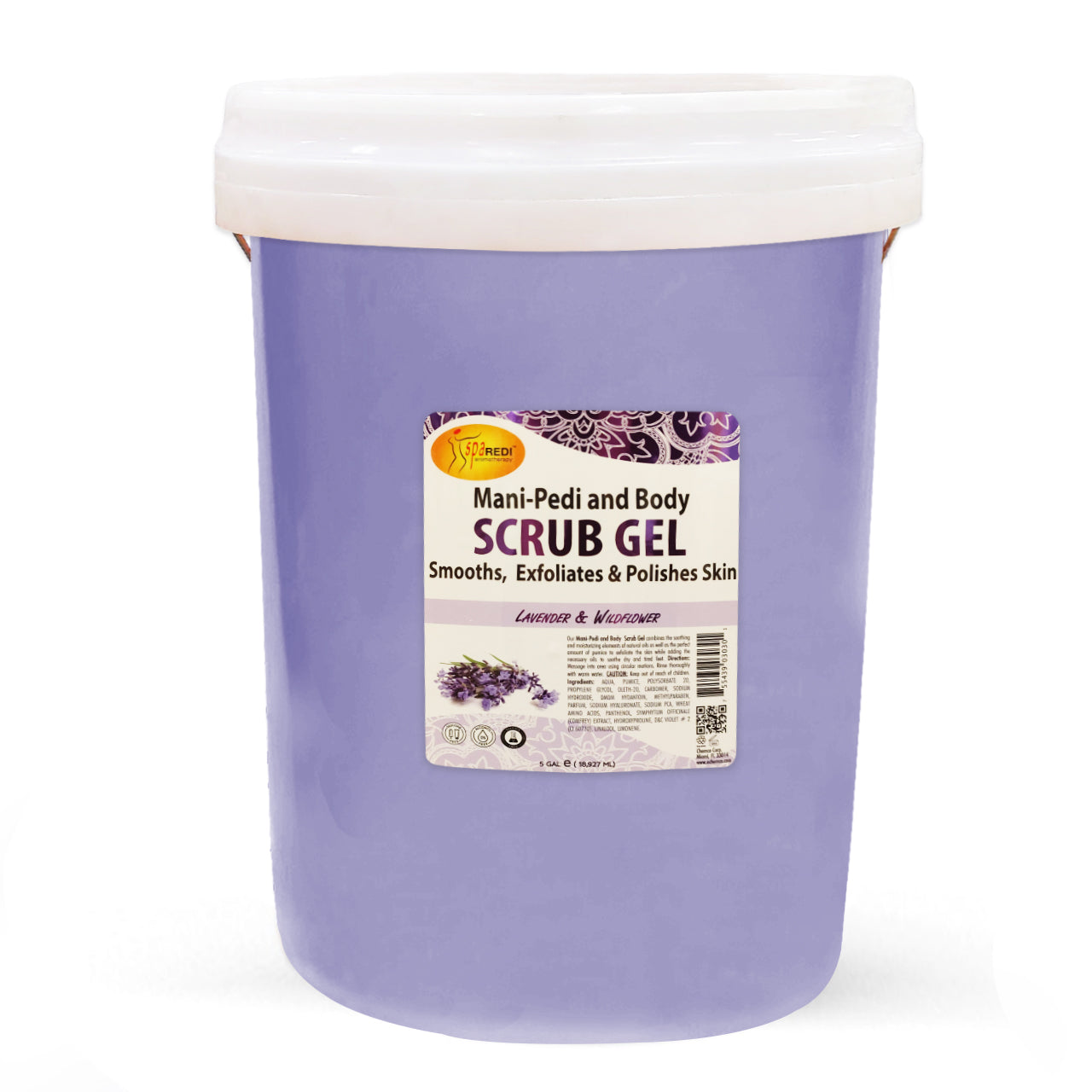 Chemco Spa Redi Pedi Scrub 5G - Lavender & Wildflower 03030