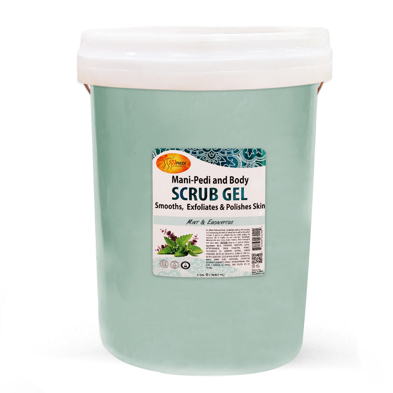 Chemco Spa Redi Pedi Scrub 5G - Mint & Eucalyptus 03240
