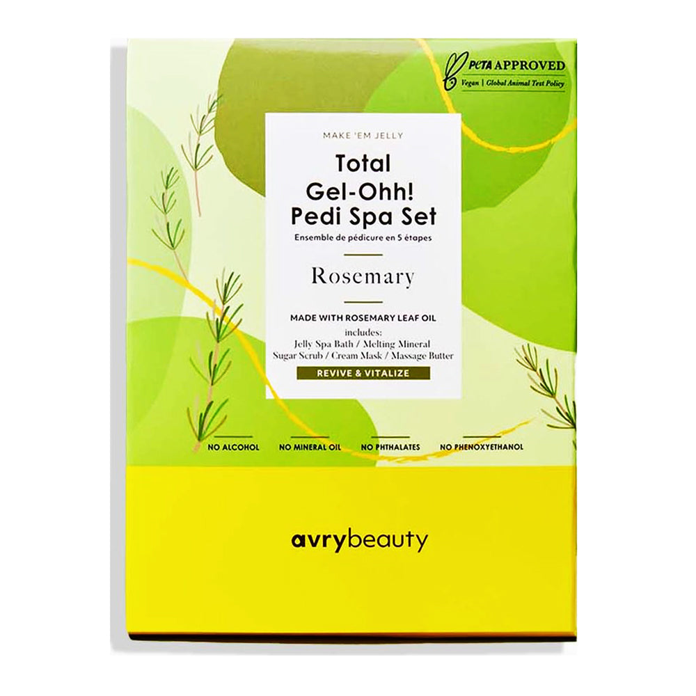 AvryBeauty Pedi 5 Step Spa Set Rosemary AJ501RSMY 10512