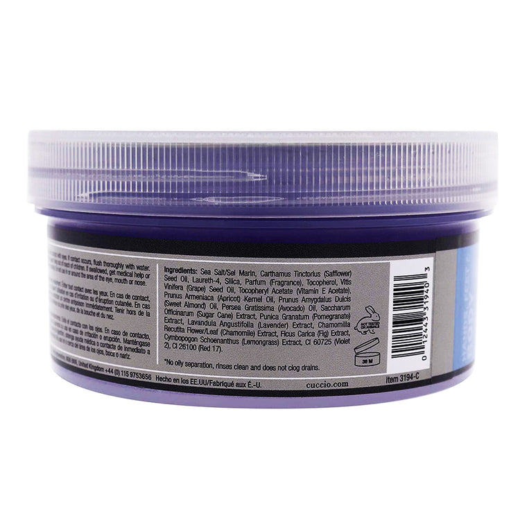 Cuccio Sea Salt Scrub Lavender & Chamomile 19.5 oz 3194