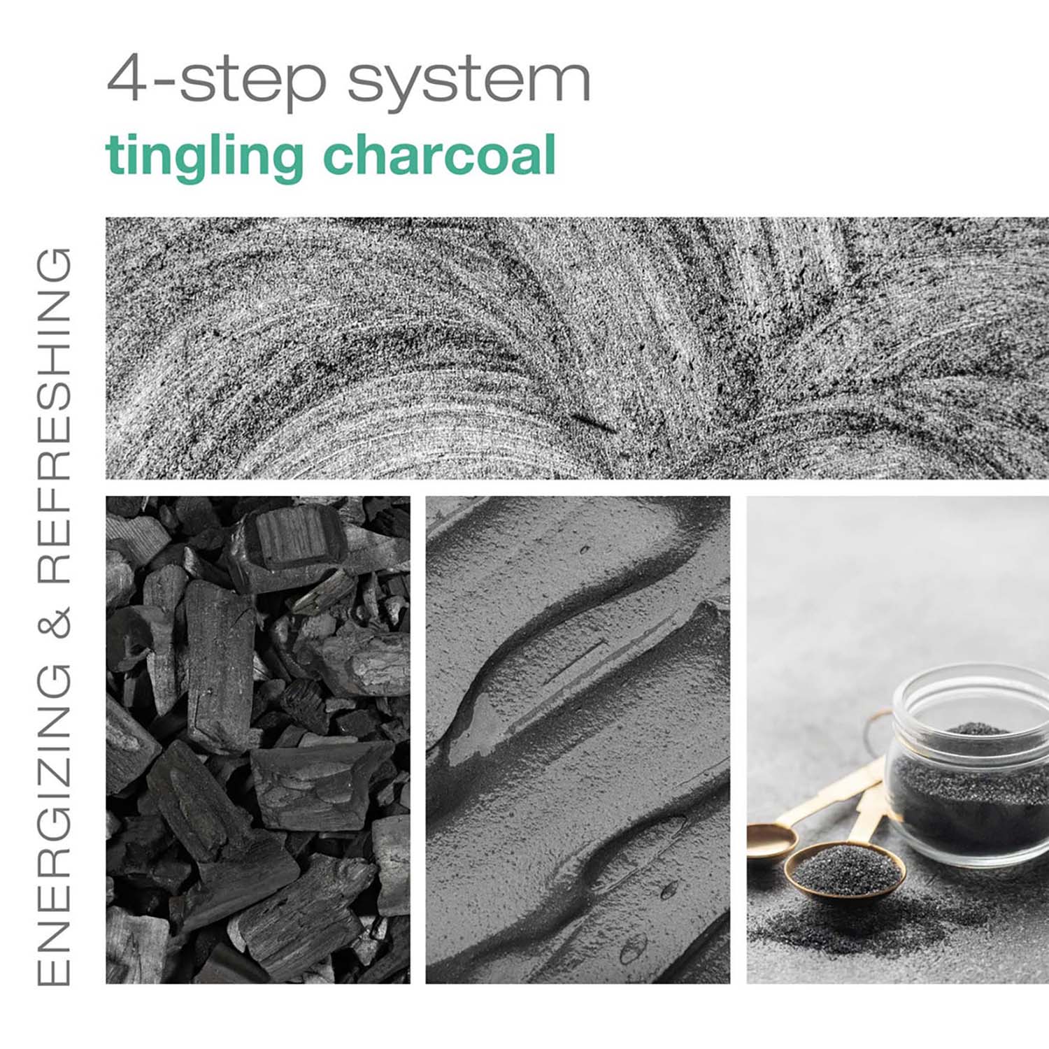 BCL SPA Tingling Charcoal Sugar Scrub 64 oz 50020