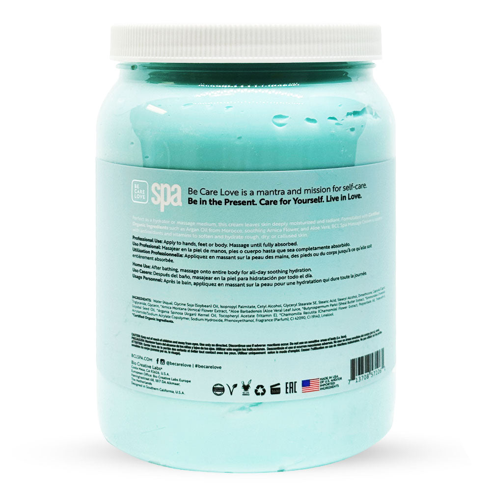 BCL SPA Critical Repair Massage Cream Arnica Aloe 64oz 57106