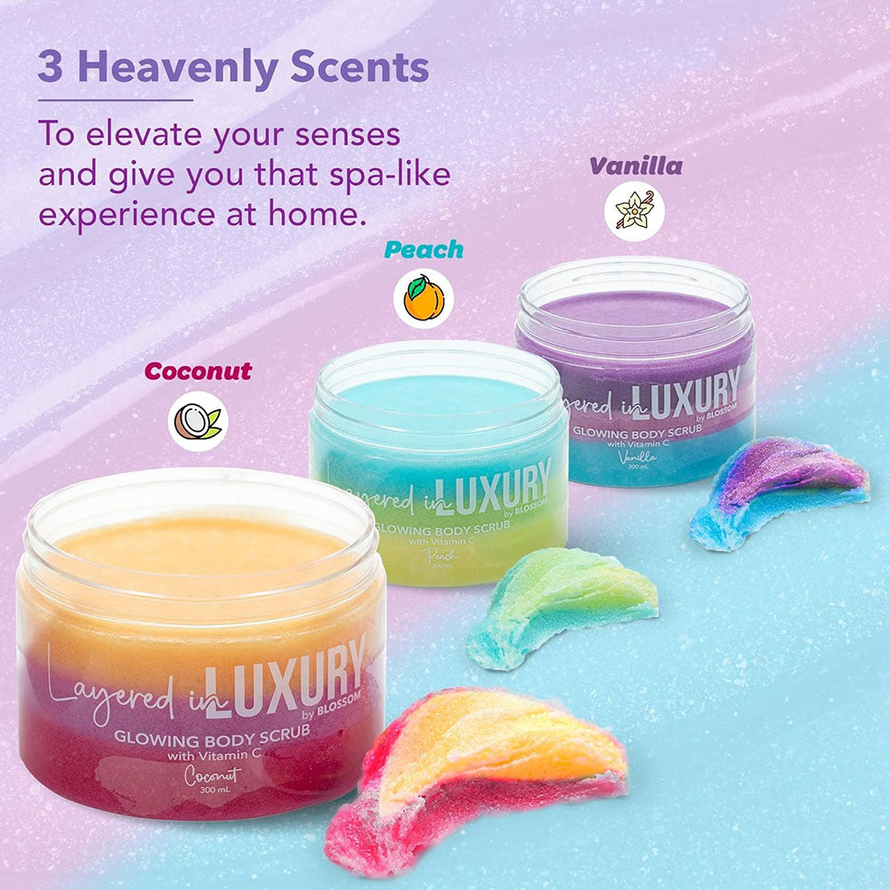 Blossom Glowing Body Scrub 300 ml - Vanilla 90423