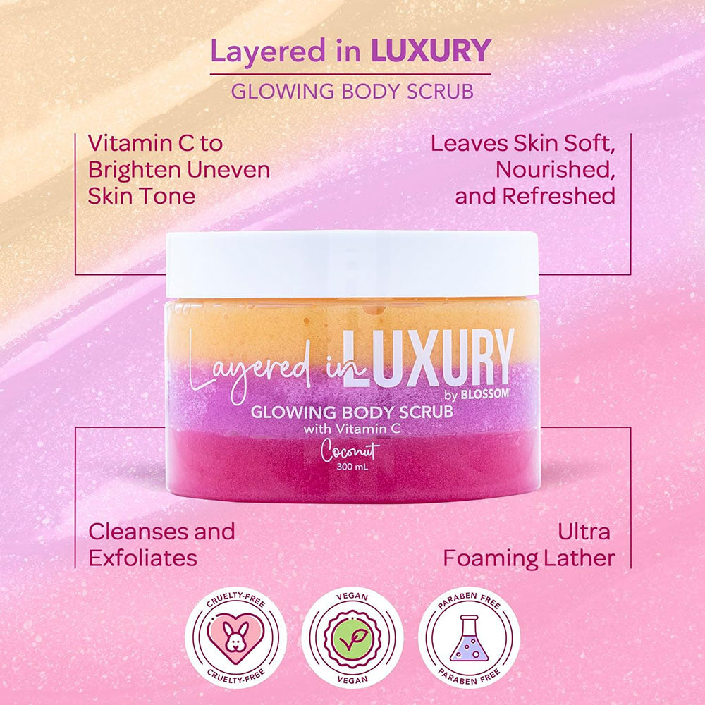 Blossom Glowing Body Scrub 300 ml - Coconut 90424