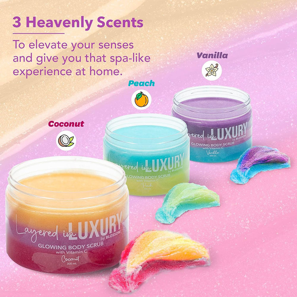 Blossom Glowing Body Scrub 300 ml - Coconut 90424