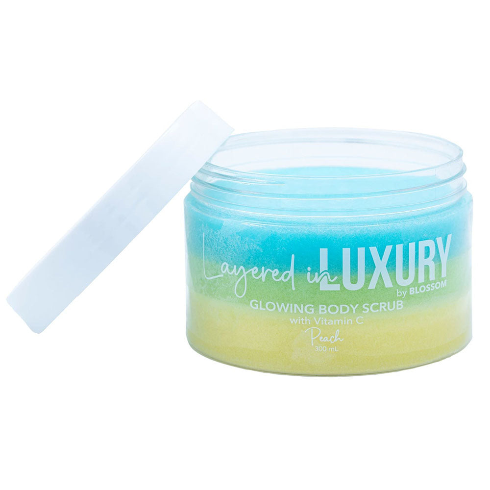 Blossom Glowing Body Scrub 300 ml - Peach 90425