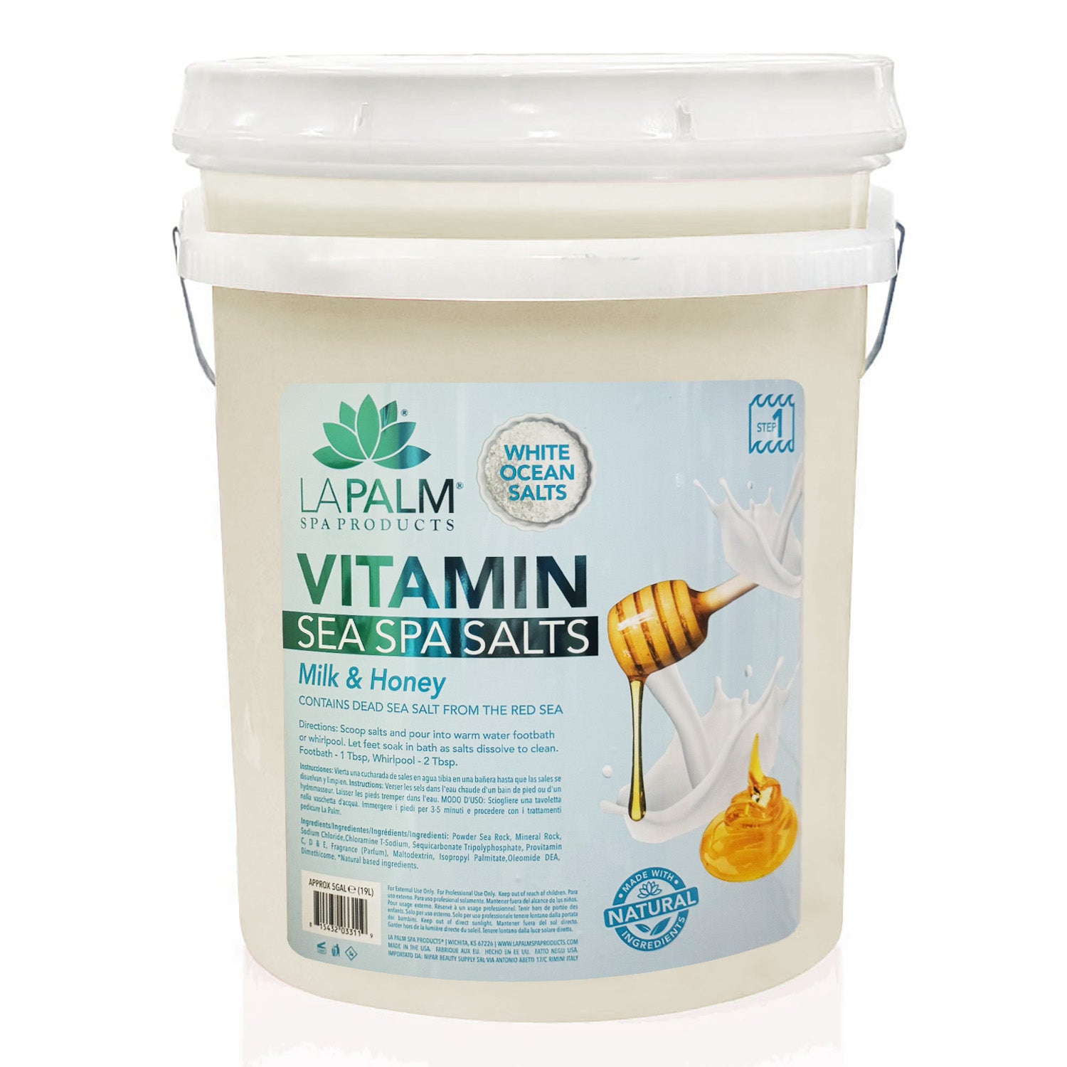La Palm Sea Spa Salts 5G - Vitamin Milk & Honey LP207