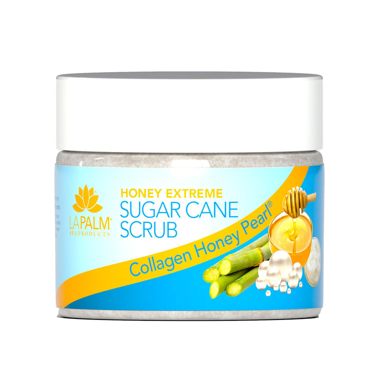 La Palm Sugar Cane Scrub 12 oz - Honey Pearl LP338 00471