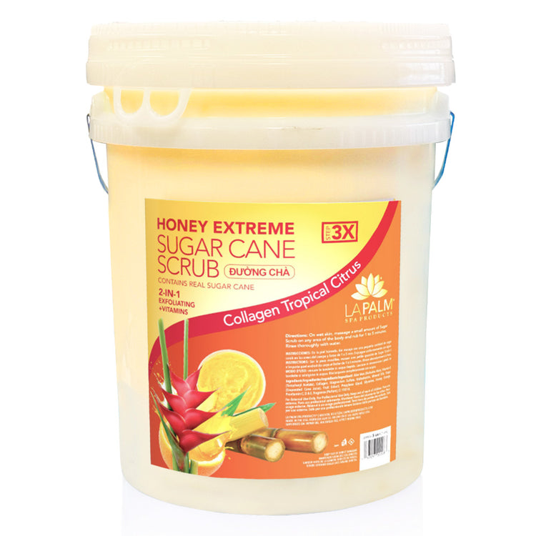 La Palm Sugar Cane Scrub 5 Gallon - Tropical Citrus LP354