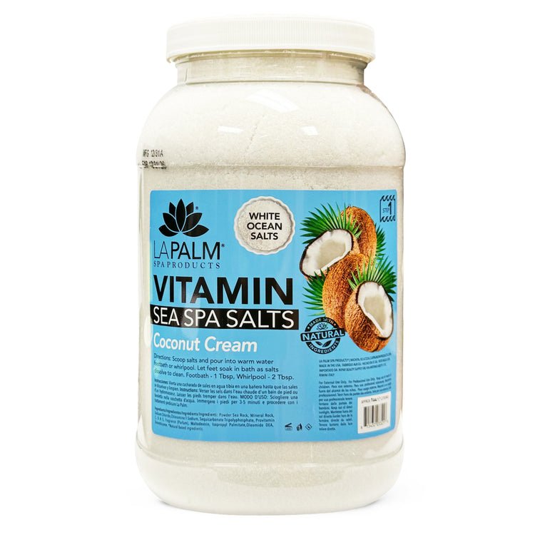 La Palm Sea Spa Salts 1GAL - Coconut Cream LP394