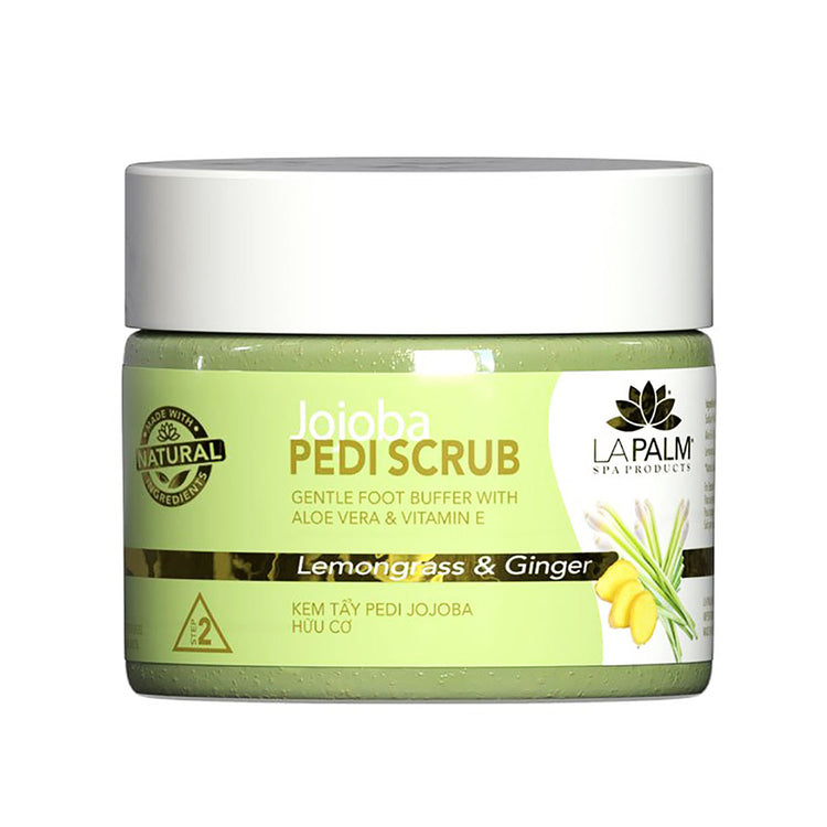 La Palm Pedi Scrub 12 oz - Lemongrass & Ginger LP574/03438
