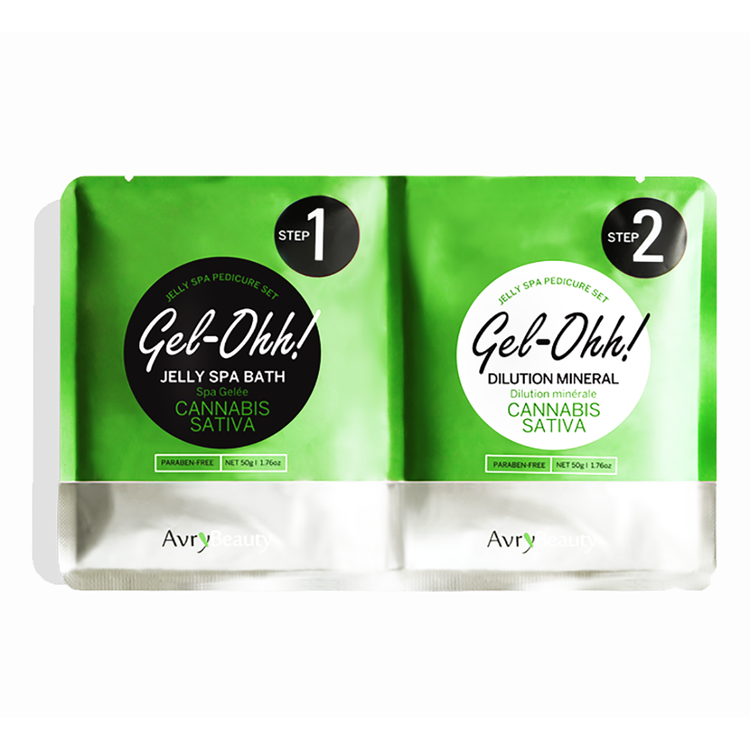 AvryBeauty Jelly Spa Bath Set - Cannabis AJ001CBD 00773