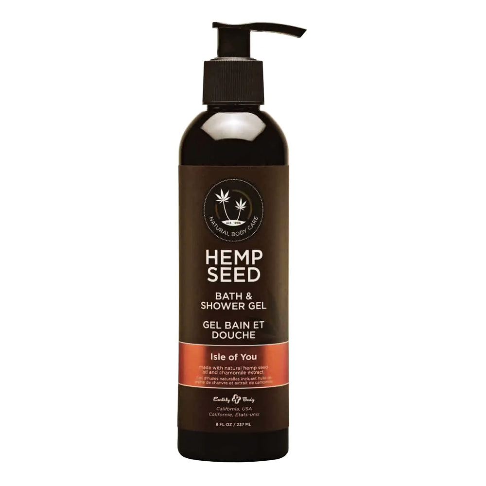 Earthly Body Hemp Seed Bath&Shower Gel 8oz Isle Of You SG052