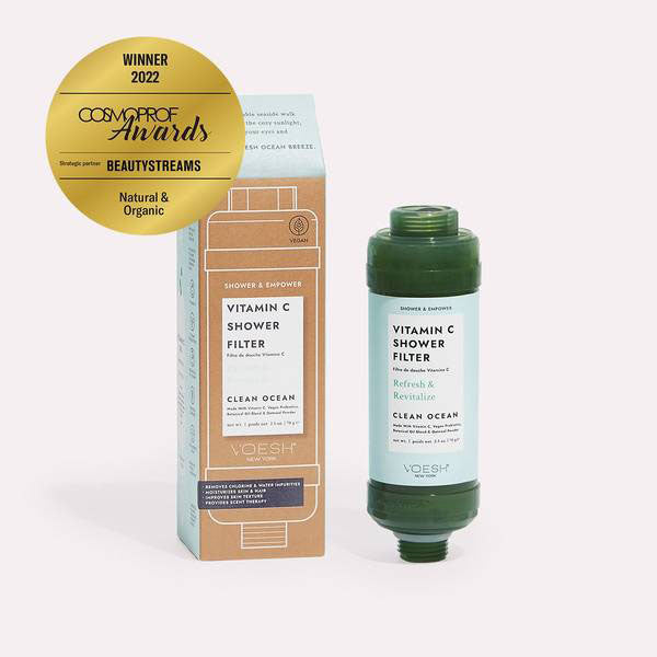 Voesh Shower & Empower Vitamin C Shower Filter Clean Ocean