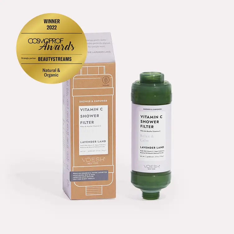 Voesh Shower & Empower Vitamin C Shower Filter Lavender Land