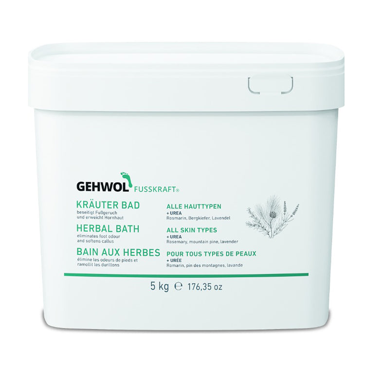 Gehwol Fusskraft Herbal Bath W/Urea 5 kg/176.4 oz. #1011513