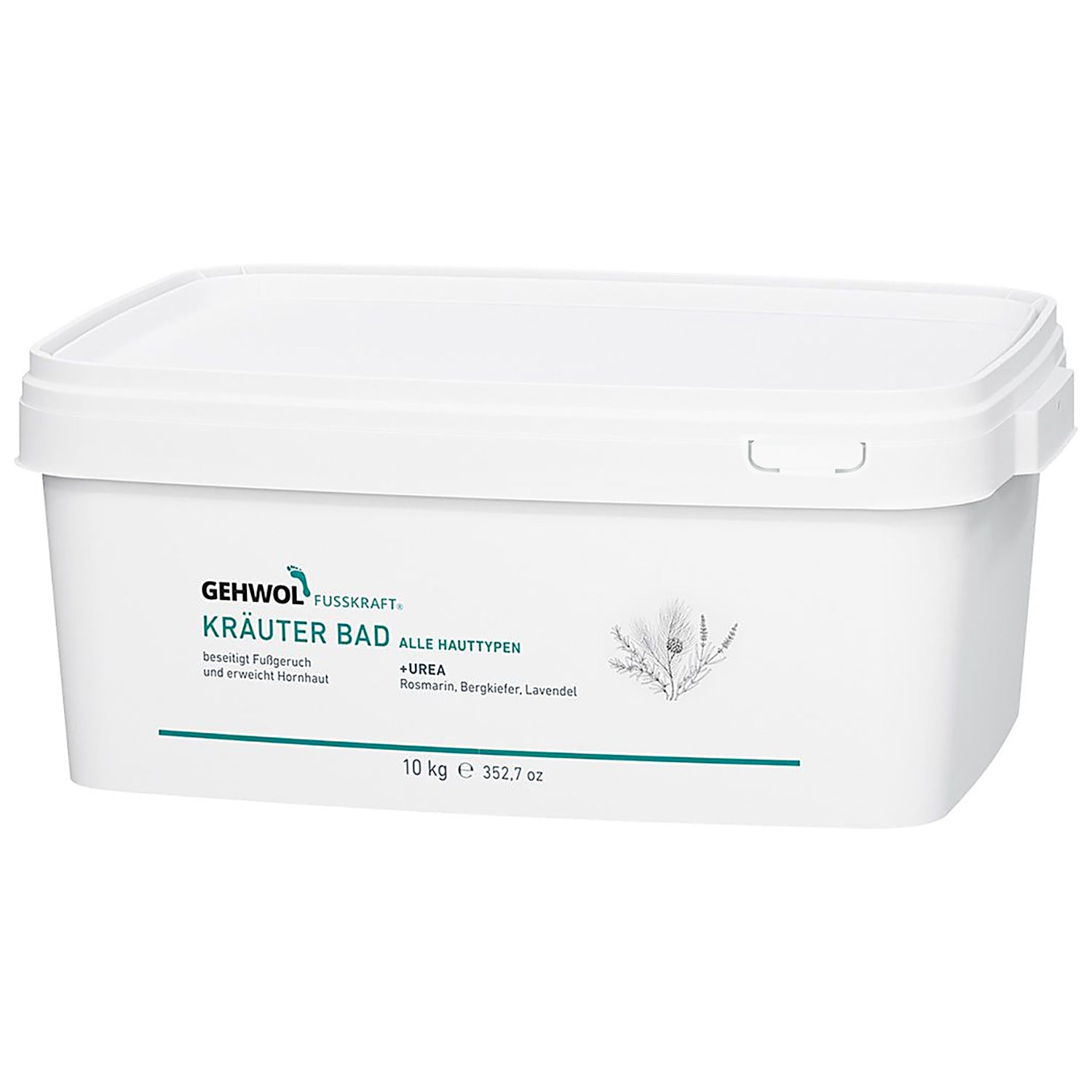 Gehwol Fusskraft Herbal Bath W/Urea 10 kg/352.7 oz. #1011514