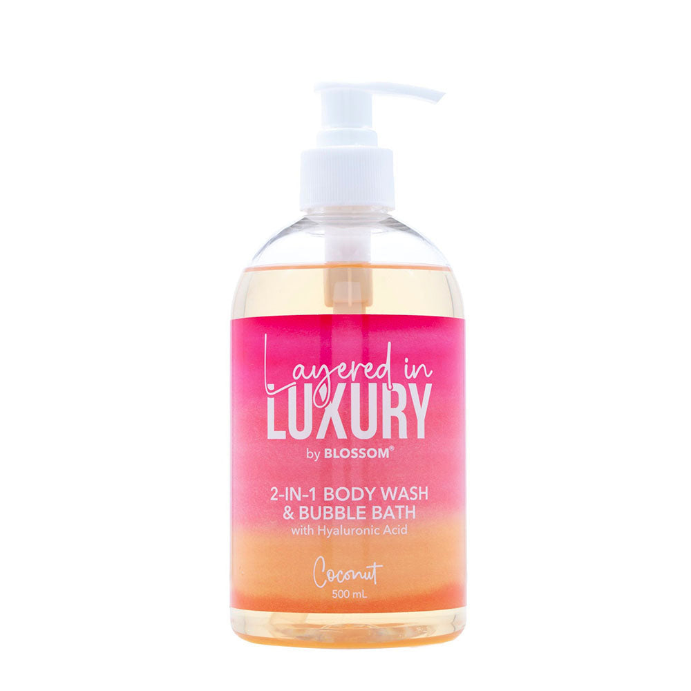 Blossom 2-IN-1 Body Wash & Bubble Bath 500 ml Coconut 90430