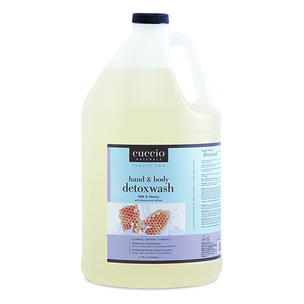 Cuccio Hand & Body Detoxwash Milk & Honey 3.78 L CNSC6729