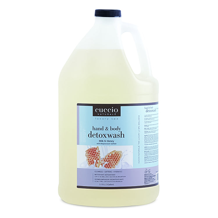 Cuccio Hand & Body Detoxwash Milk & Honey 3.78 L CNSC6729