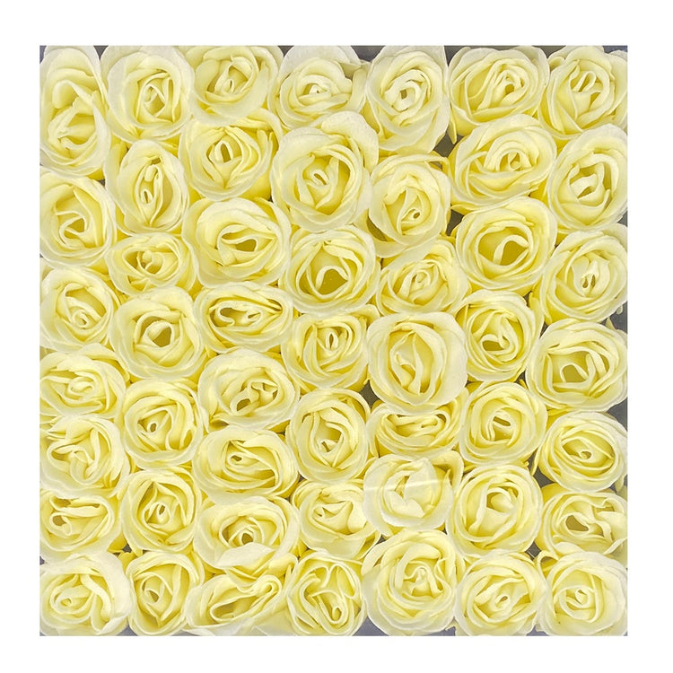 KM Nail Flower Soap Cream (49 Roses/Box) 49010