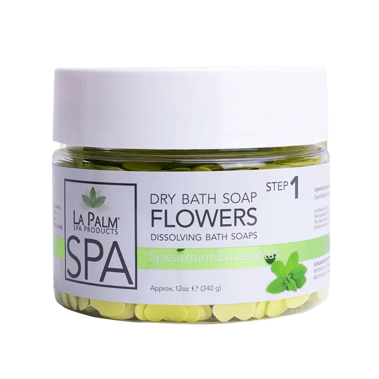 La Palm VolcanoSpa Flower Soap 12 oz - Spearmint VS65/04154