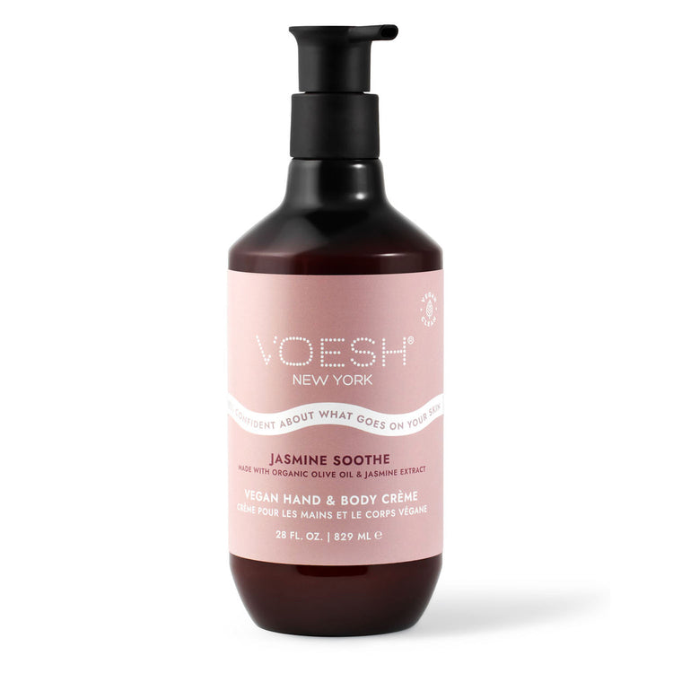 Voesh Vegan Hand & Body Creme - Jasmine Soothe 28 oz 23722