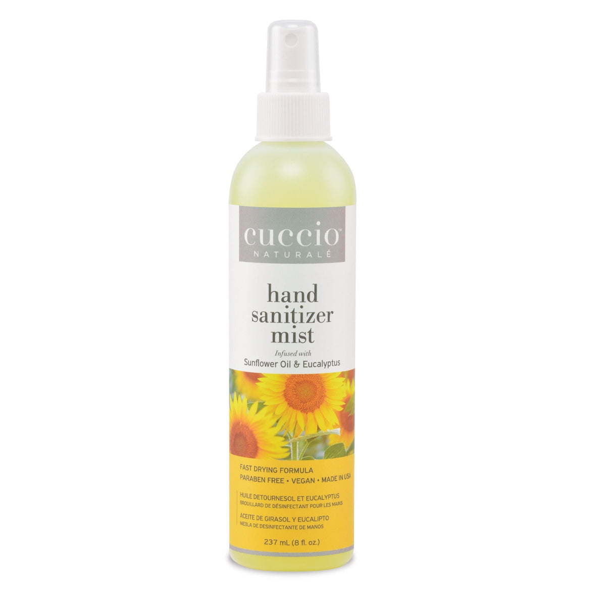 Cuccio Hand Sanitizer Mist 8 oz / 237 ml CNSC5958 / 99812