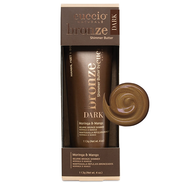 Cuccio Bronze Shimmer Butter Dark 4oz Moringa&Mango CNSC1173