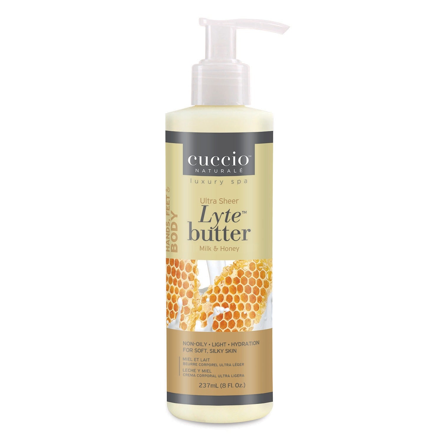 Cuccio Lyte Butter 8 oz - Milk & Honey 3149/CNSC2005